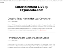 Tablet Screenshot of 123masala.com